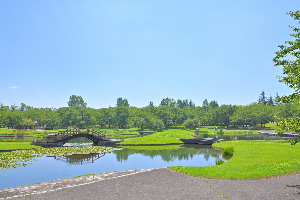 みちのく杜の湖畔公園